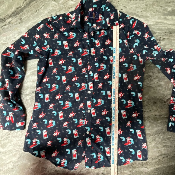 Simon Banks Surfing Santa at the Beach Santa Size Medium 15.5” (L1) - Picture 5 of 8